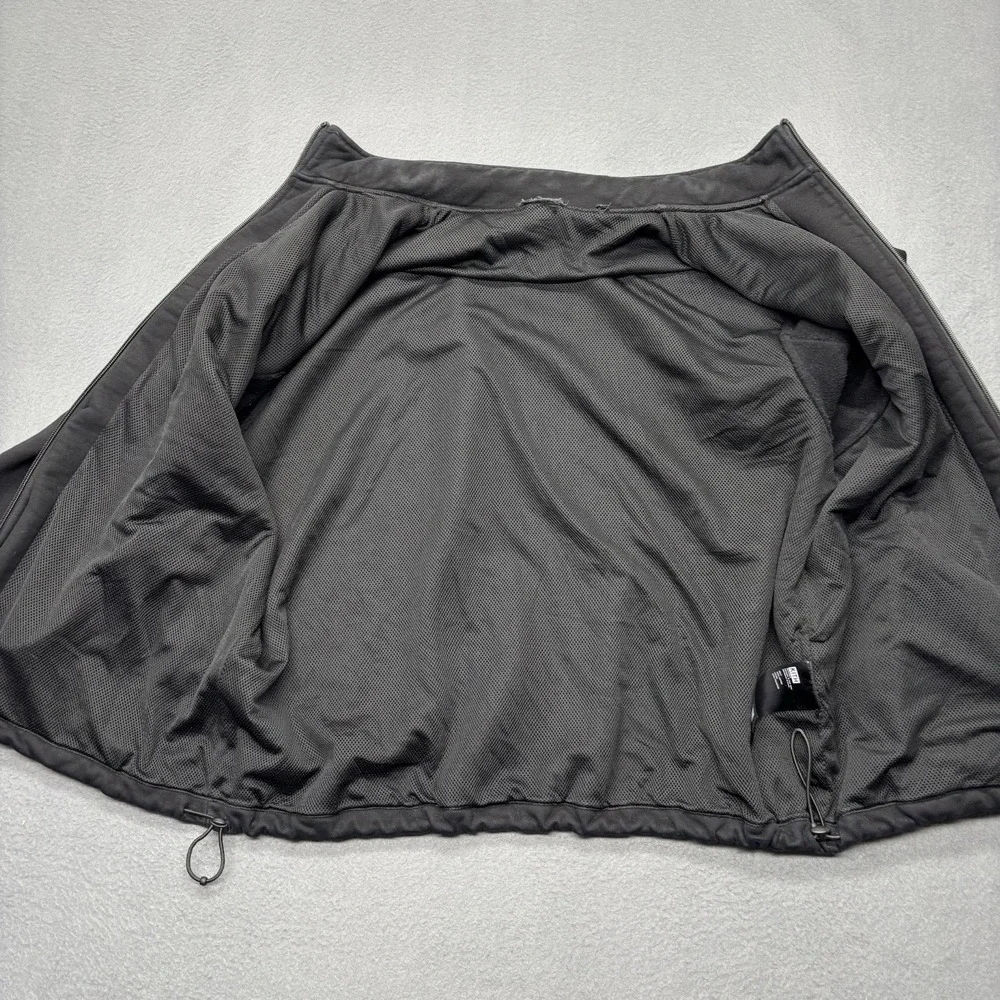 KITH Cotton Jacket Black Full Zip Pockets Mesh Lined Casual Streetwear‎